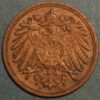 Germany 1 Pfennig 1904 D Wilhelm II KM# 10 - Image 2
