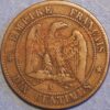 10 Centimes 1861 Napoleon III France KM# 798 - Image 2