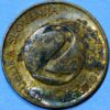 Slovenia 2 Tolarja 1992 KM# 5