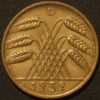 Germany Weimar Republic 10 Reichspfennig 1932 D KM# 40 - Image 2