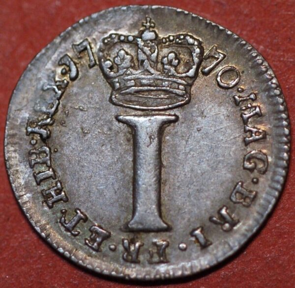 Great Britain Penny 1770 George III KM#594 - Image 2