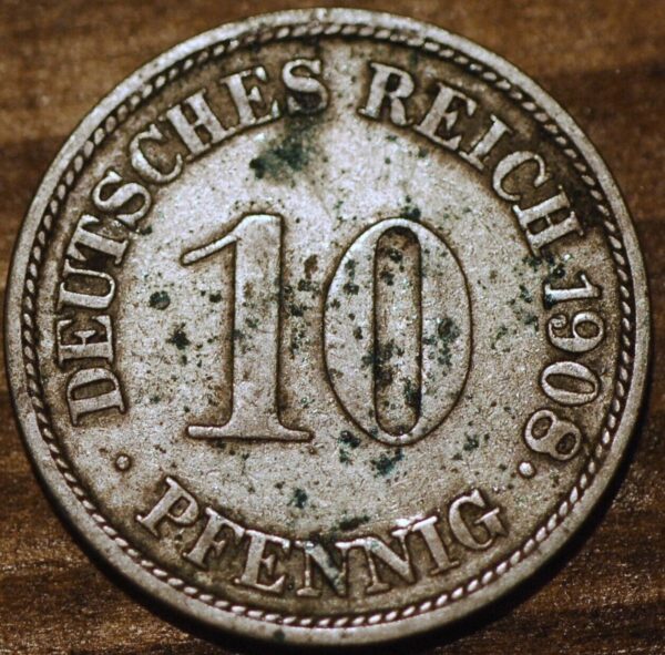 Germany Empire 10 Pfenning 1908 G KM#12