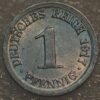 Germany 1 Pfennig 1917 J