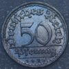 Germany Weimar Republic 50 Pfennig 1922 E KM# 27