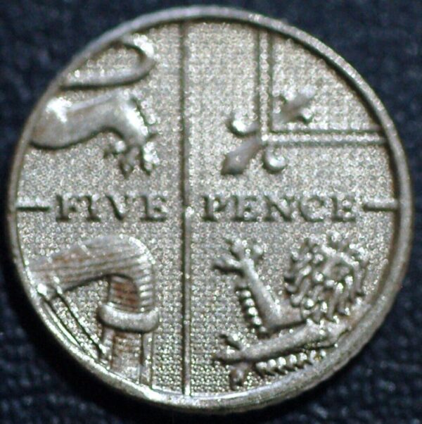 Great Britain 5 Pence 2012 KM#1109d - Image 2