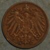 Germany 1 Pfennig 1909 G Wilhelm II KM# 10 - Image 2