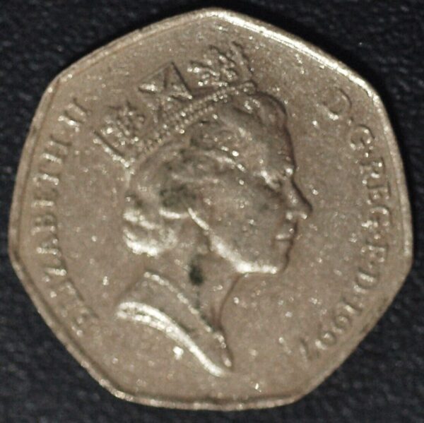 Great Britain 50 Pence 1997 KM#940.1 - Image 2