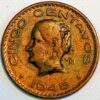 Mexico 5 centavos 1945