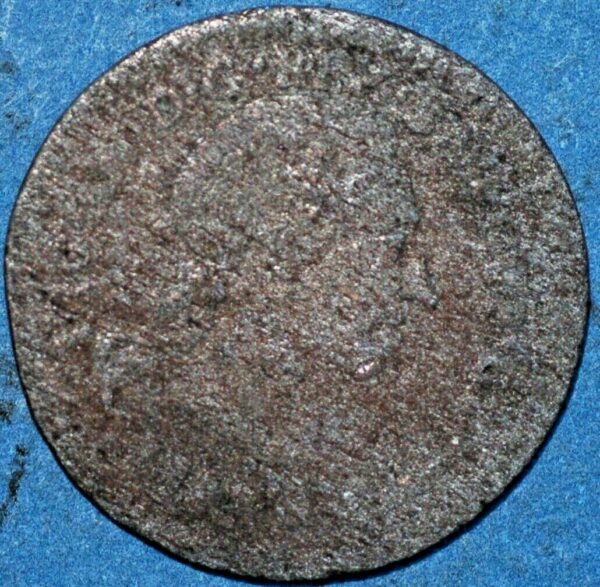 Italian States Savoy Carlo Emanuele III 1755-58 2.6 Soldi Billon KM#43 - Image 2